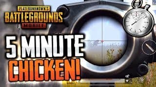 PUBG MOBILE: Chicken Dinner Ready in 5 Minutes!