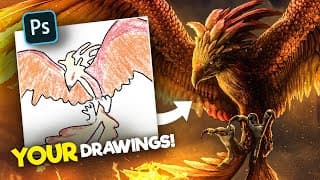 Photoshopping YOUR Drawings! | Realistified! S1E6