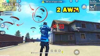 Insane 2 AWM Intense Duo vs Squad OverPower Gameplay